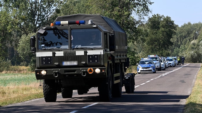 Das polnische Militär in Alarmbereitschaft.