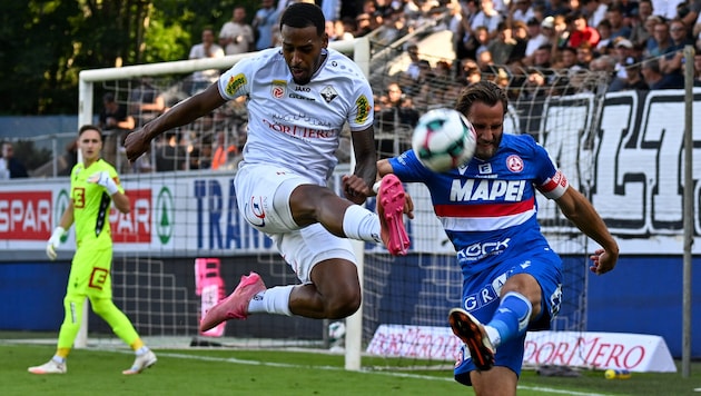 Das erste Saisonduell von SCR Altach und GAK ist im August mit einem 1:1 ausgegangen ...