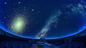 Die komfortablen Sitze unter der 360-Grad Kuppel laden dazu ein, die Shows im Planetarium noch ...