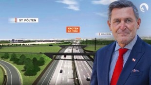 Lässt Verkehrsminister Peter Hanke die alten Pläne der S 34 Realität werden?