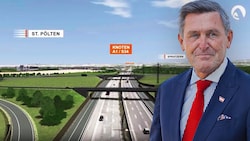 Lässt Verkehrsminister Peter Hanke die alten Pläne der S 34 Realität werden?