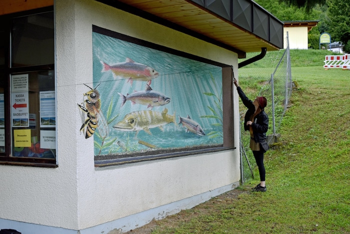 In Flattach entshet eine 3D-Wasserwelt