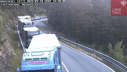 Die Webkamera zeigt den Stau.