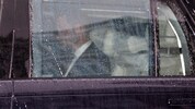 Prinz Harry bei seiner Ankunft in Clarence House, dem Wohnsitz von König Charles und Königin ...