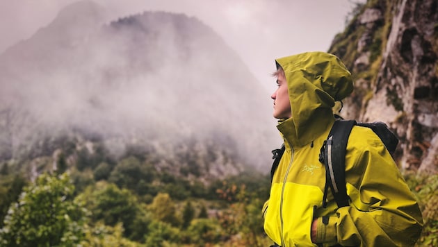 Die „Bergkrone“ konnte die Arc’teryx Beta AR Jacke in den Karnischen Alpen ausprobieren.