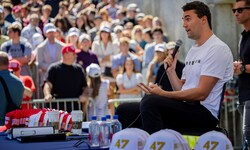 Der Trump-Vertraute Charlie Kirk Momente, bevor er erschossen wurde