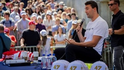 Der Trump-Vertraute Charlie Kirk Momente, bevor er erschossen wurde