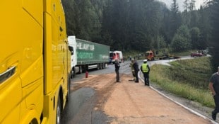 Der Unfall sorgte für eine lange Totalsperre.