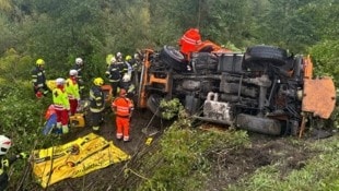 Die Mitglieder der Freiwilligen Feuerwehr Bärnbach hatten am Mittwoch alle Hände voll zu tun.