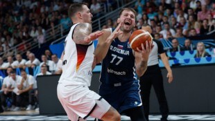 Luka Doncic hatte es gegen die Deutschen schwer. Anschließend tobte er nach dem EM-Aus.