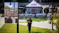 Ein auf Social Media kursierendes Video soll den flüchtenden Attentäter zeigen. Charlie Kirk ...