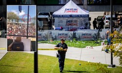 Ein auf Social Media kursierendes Video soll den flüchtenden Attentäter zeigen. Charlie Kirk ...