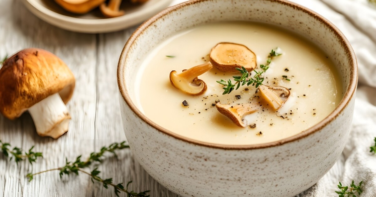 Frisch aus dem Wald - Sämige Schwammerlsuppe | krone.at