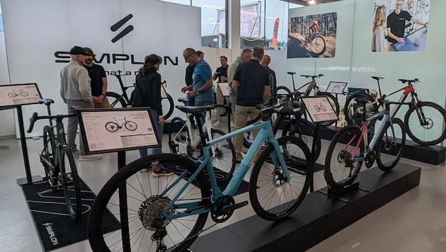 Mehr als 100 Marken präsentierten den österreichischen Fahrradhändlern ihre Neuheiten.