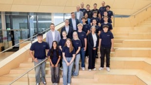 Bei Swarovski wurden die Lehrlinge willkommen geheißen.