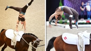 Körperbeherrschung, Kraft und Anmut – Voltigieren erfordert Können und Mut. Dana Benedict bringt ...