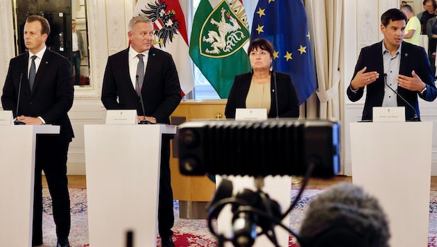 Die blau-schwarze Koalition präsentierte die Sozialhilfe-Reform