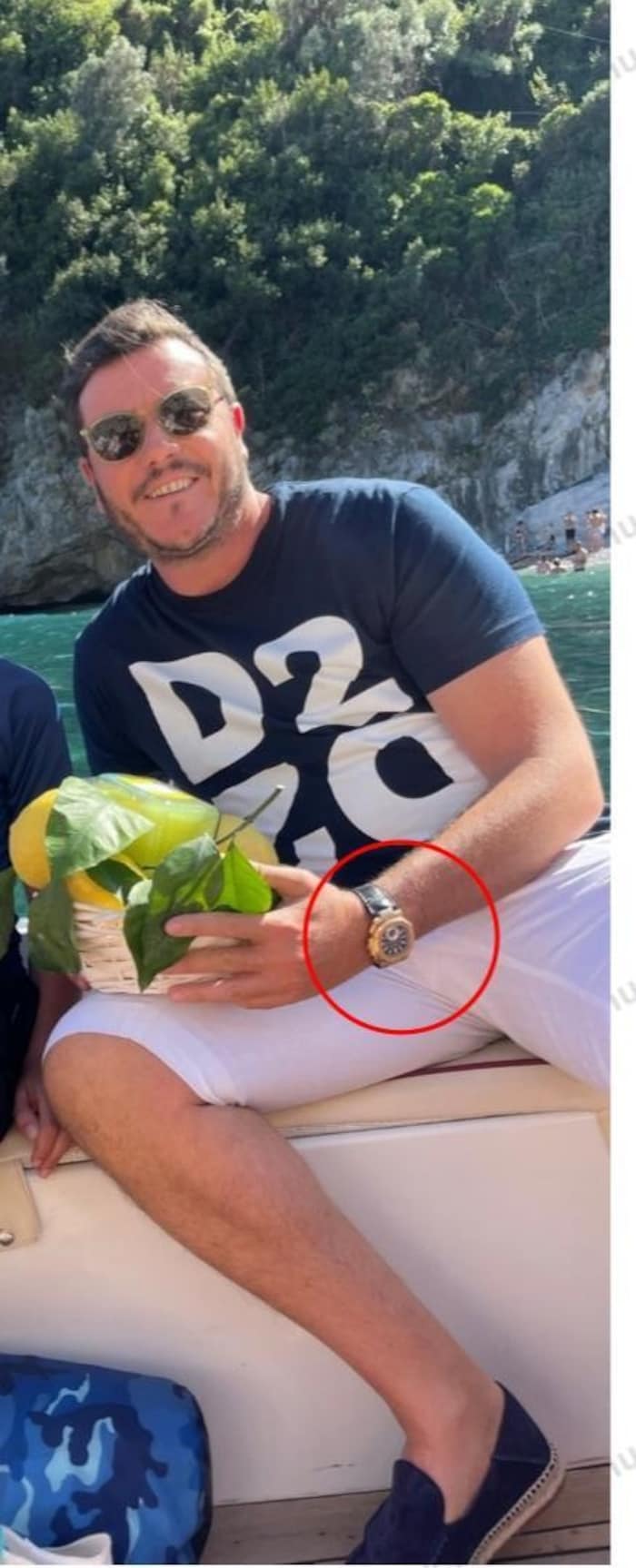 Benko mit der Patek Philippe Nautilus