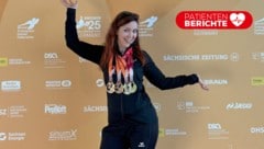 Die Tirolerin Christine Pichler holte bei den „World Transplant Games 2025“ vier Medaillen für ...