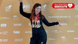 Die Tirolerin Christine Pichler holte bei den „World Transplant Games 2025“ vier Medaillen für ...