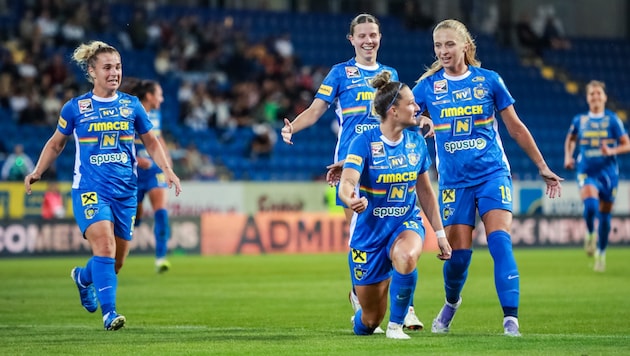 Die Frauen des SKN St. Pölten haben einen großen Schritt in Richtung Champions League gemacht.