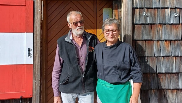 Seit 40 Jahren sind Maria (62) und Hans (67) Wirte der Reißeckhütte.