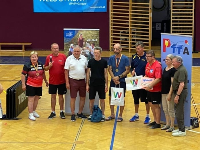 Gemeinsam aktiv: Der Verein „Parkinson Tischtennis Österreich“ aus Randegg widmet sich der ...