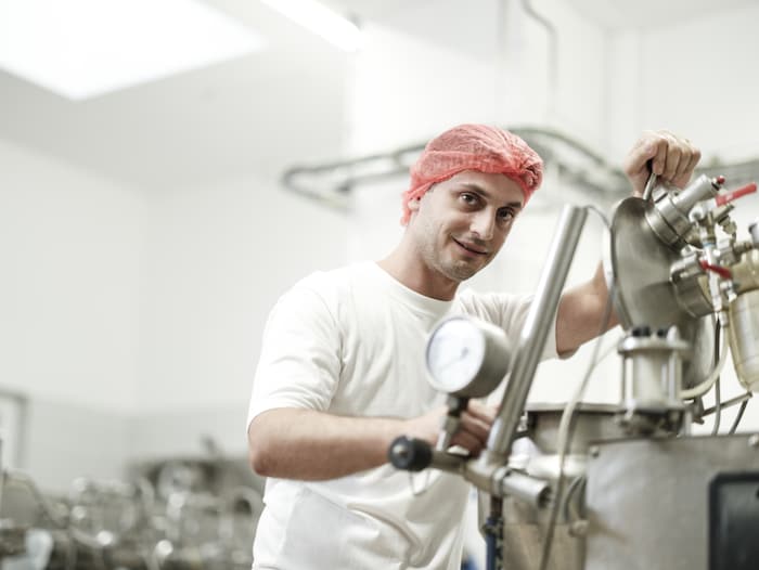 Von der Produktion...