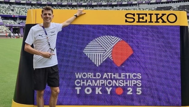 Raphael Pallitisch im Japan National Stadium