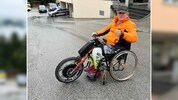 Daumen nach oben: Hannes Streibl hat seinen Antrieb wieder.