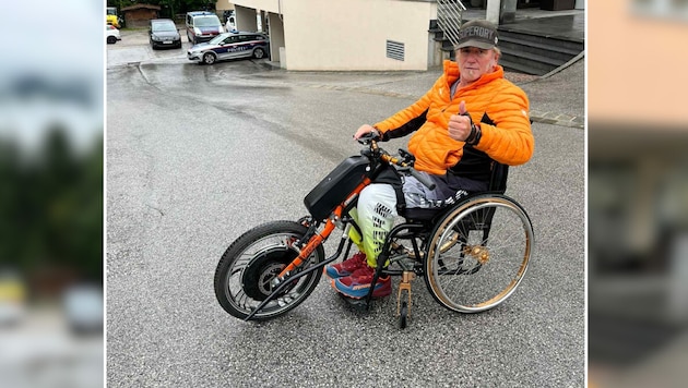 Daumen nach oben: Hannes Streibl hat seinen Antrieb wieder.
