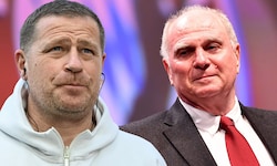 Uli Hoeneß (r.) war nicht immer von Max Eberls (l.) Herangehensweise überzeugt. 