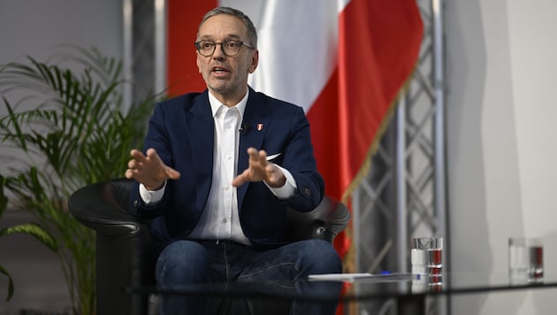 Kickl betonte, die Vorbereitungen für den zweiten Untersuchungsausschuss zu Corona laufen auf ...