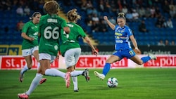 Carina Brunold (r.) gehört zu den Führungsspielerinnen in St. Pölten.
