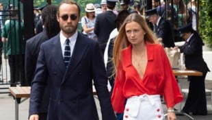 James Middleton und seine Frau  Alizée