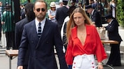 James Middleton und seine Frau  Alizée