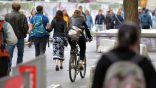 Noch ist das Radfahren auf der beliebten MaHü erlaubt.