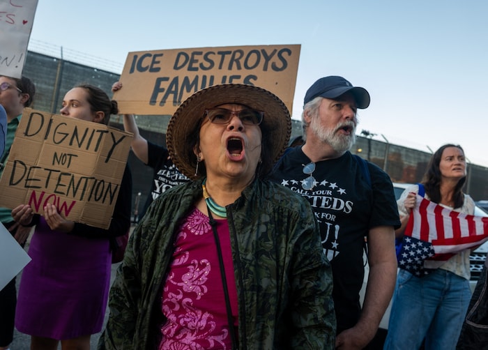 Trumps rigorose Abschiebepolitik und Razzien gegen illegale Einwanderer führten zuletzt zu ...