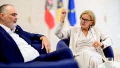 Überparteiliche Ost-Achse: Doskozil und Mikl-Leitner machen gegen Verordnung mobil.