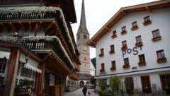 Das Ortszentrum von Maria Alm