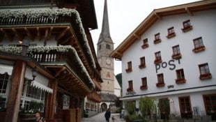 Das Ortszentrum von Maria Alm