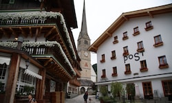 Das Ortszentrum von Maria Alm
