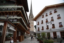 Das Ortszentrum von Maria Alm