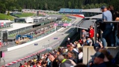 Die Steiermark-Tribüne war bereits am Freitag gut besucht.