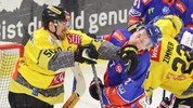 Mario Fischer (li.) gab für die Capitals immer alles.