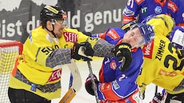 Mario Fischer (li.) gab für die Capitals immer alles.