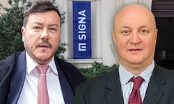 Signa-Gründer René Benko, Holding-Geschäftsführer Marcus Mühlberger