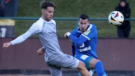 Branko Ojdanic (re.) traf zum 1:1 für St. Johann.