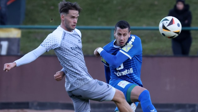 Branko Ojdanic (re.) traf zum 1:1 für St. Johann.
