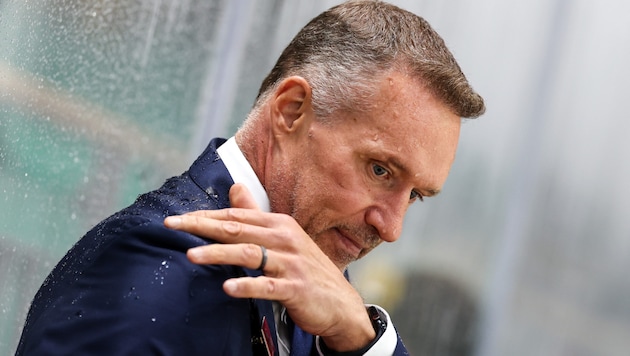 Caps-Headcoach Gerry Fleming